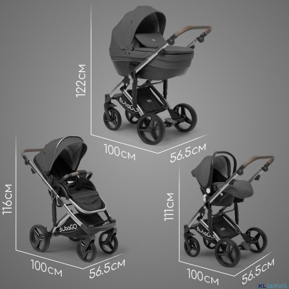 Детская коляска BubaGo Rosano 3 в 1