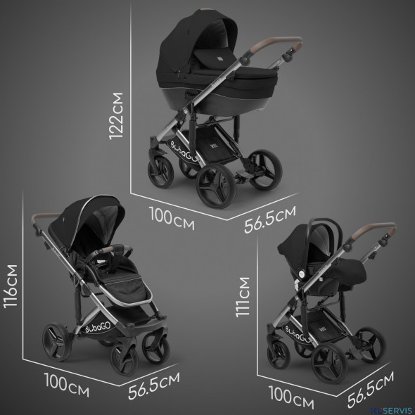 Детская коляска BubaGo Rosano 3 в 1