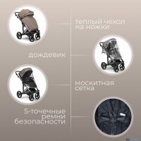 Детская коляска BubaGo Rosano 3 в 1