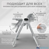 СТУЛЬЧИК-ЭЛЕКТРОКАЧЕЛИ ДЛЯ КОРМЛЕНИЯ BUBAGO AURORA