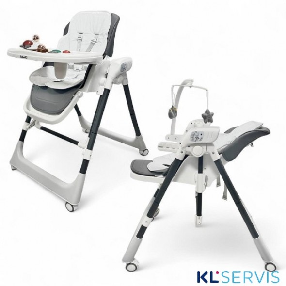 СТУЛЬЧИК ДЛЯ КОРМЛЕНИЯ ЭЛЕКТРОКАЧЕЛИ ШЕЗЛОНГ 5 В 1 BUBAGO FRIDA 