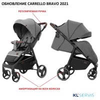 Прогулочная коляска CARRELLO BRAVO 2021