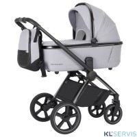Коляска 2 в 1 Carrello Ultimo CRL-6524 / 2025 Chrome