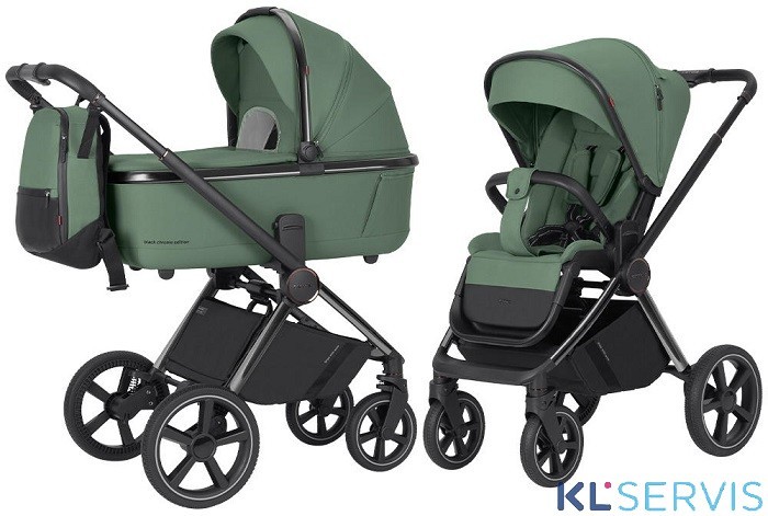 Коляска 2 в 1 Carrello Ultimo CRL-6524 / 2025 Chrome