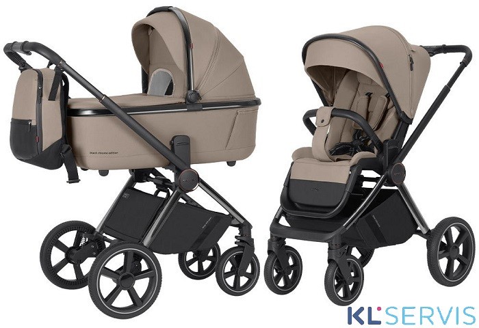 Коляска 2 в 1 Carrello Ultimo CRL-6524 / 2025 Chrome