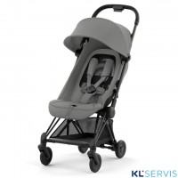 Коляска прогулочная Cybex Coya шасси Matt Black  с дождевиком