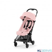 Коляска прогулочная Cybex Coya шасси Matt Black  с дождевиком