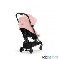 Коляска прогулочная Cybex Coya шасси Matt Black  с дождевиком