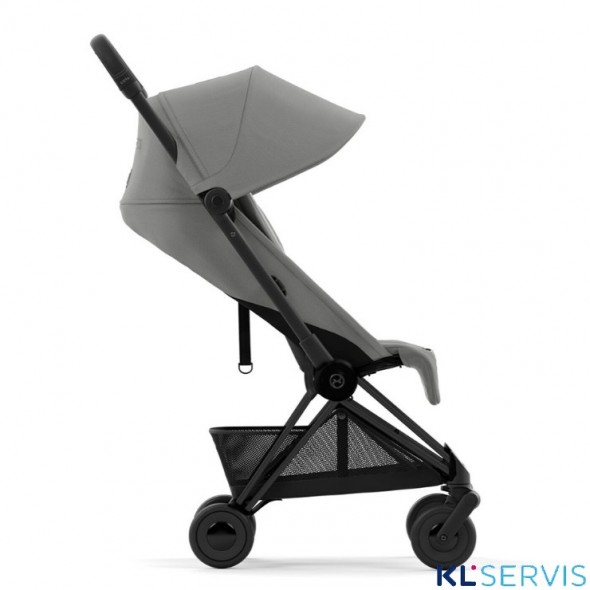 Коляска прогулочная Cybex Coya шасси Matt Black  с дождевиком