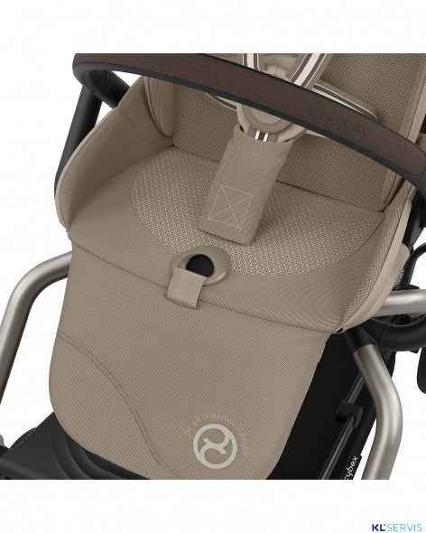 Коляска прогулочная Cybex Eezy S Twist+ 2  (с дождевиком и бампером)