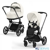 Коляска 2 в 1 Cybex Priam IV шасси Matt Black