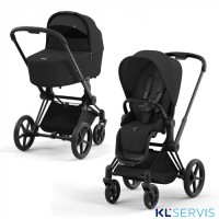 Коляска 2 в 1 Cybex Priam IV шасси Matt Black