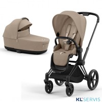 Коляска 2 в 1 Cybex Priam IV шасси Matt Black