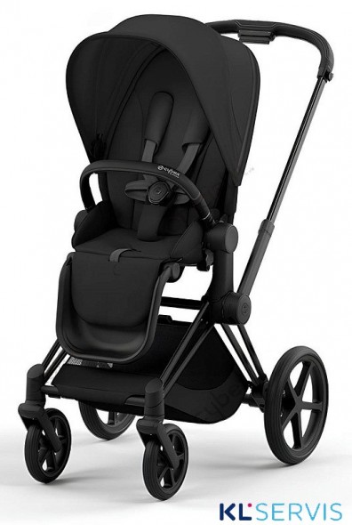 Коляска 2 в 1 Cybex Priam IV шасси Matt Black