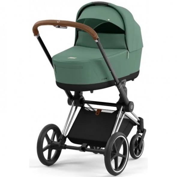 Коляска 2 в 1 Cybex Priam IV шасси Chrome Brown