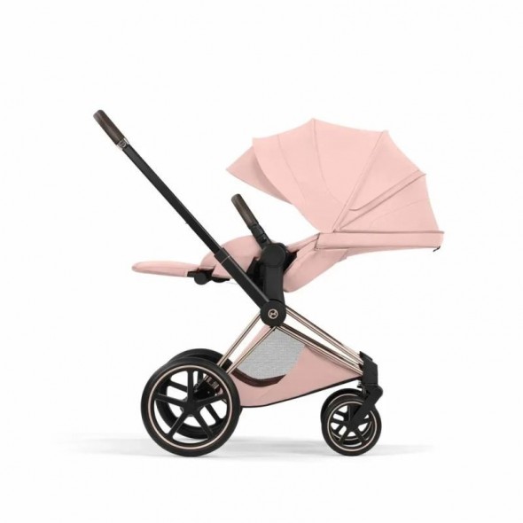 Коляска 2 в 1 Cybex Priam V шасси Rose Gold Style Collection