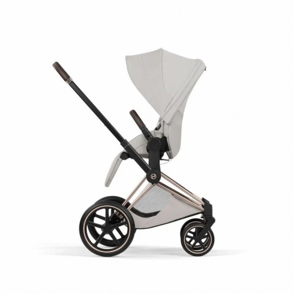 Коляска 2 в 1 Cybex Priam V шасси Rose Gold Style Collection