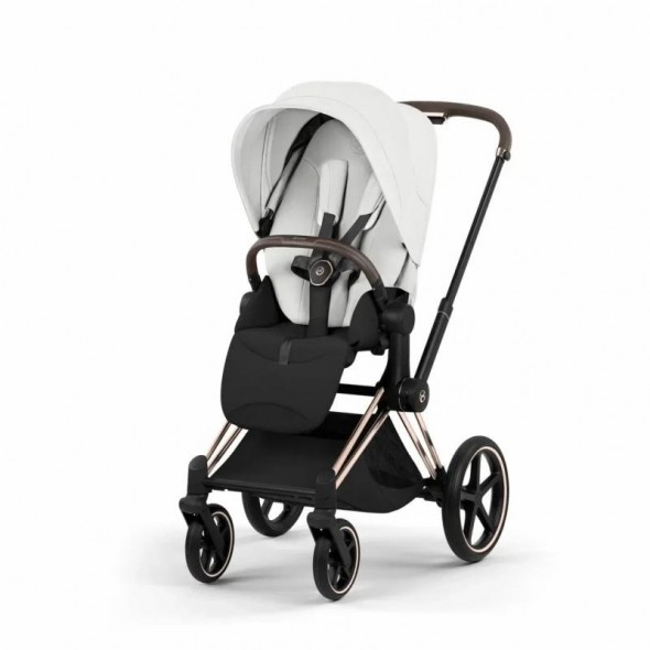 Коляска 2 в 1 Cybex Priam V шасси Rose Gold Style Collection