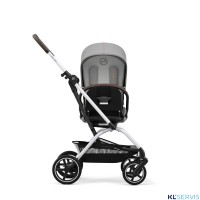 Коляска прогулочная Cybex Eezy S Twist+ 2 BLK (с дождевиком и бампером)