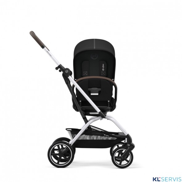 Коляска прогулочная Cybex Eezy S Twist+ 2 BLK (с дождевиком и бампером)