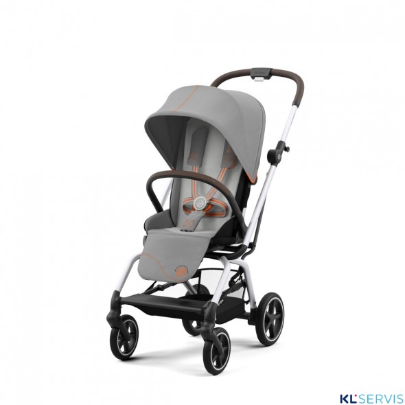 Коляска прогулочная Cybex Eezy S Twist+ 2 BLK (с дождевиком и бампером)