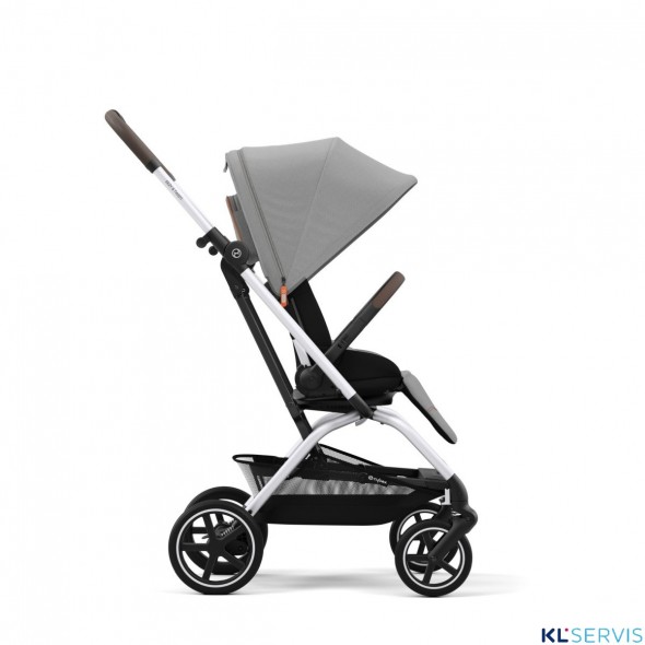 Коляска прогулочная Cybex Eezy S Twist+ 2 BLK (с дождевиком и бампером)