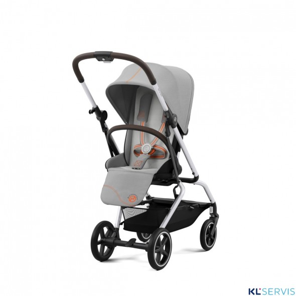 Коляска прогулочная Cybex Eezy S Twist+ 2 BLK (с дождевиком и бампером)