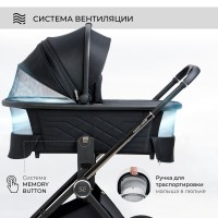 Коляска 2в1 Sweet Baby Elegante Chrome/GL