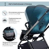 Коляска 2в1 Sweet Baby Elegante Chrome/GL