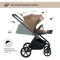 Коляска 2в1 Sweet Baby Elegante Chrome/GL