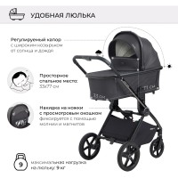 Коляска 2в1 Sweet Baby Elegante Chrome/GL