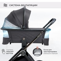 Коляска 2в1 Sweet Baby Elegante Chrome/GL