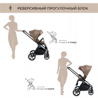 Коляска 2в1 Sweet Baby Elegante Chrome/GL