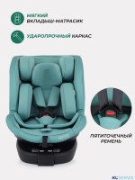 АВТОКРЕСЛО MOWBABY STAGE ISOFIX (40-150 СМ) 