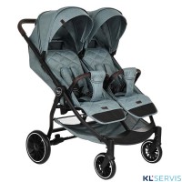ПРОГУЛОЧНАЯ КОЛЯСКА ДЛЯ ДВОЙНИ PITUSO DUO CITY EVA