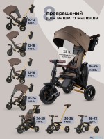 Складной трехколесный велосипед Qplay SPRINTER S MAX S702