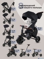 Складной трехколесный велосипед Qplay SPRINTER S MAX S702