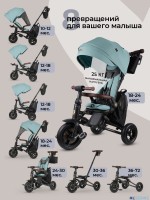 Складной трехколесный велосипед Qplay SPRINTER S MAX S702