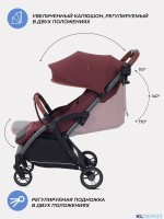 КОЛЯСКА ПРОГУЛОЧНАЯ MOWBABY ATOM 