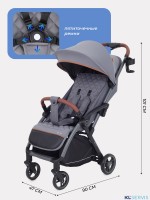 КОЛЯСКА ПРОГУЛОЧНАЯ MOWBABY ATOM 