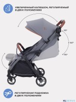 КОЛЯСКА ПРОГУЛОЧНАЯ MOWBABY ATOM 