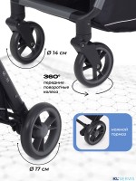 КОЛЯСКА ПРОГУЛОЧНАЯ MOWBABY ATOM 