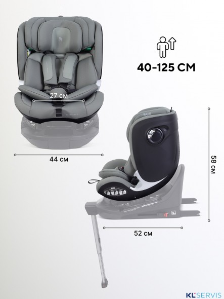 АВТОКРЕСЛО RANT ASTER MAX (40-125 СМ) 