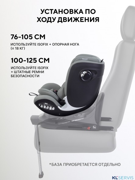 АВТОКРЕСЛО RANT ASTER MAX (40-125 СМ) 