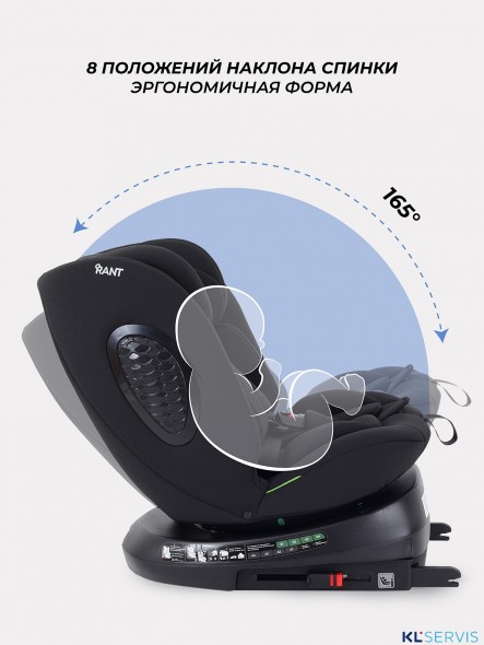 АВТОКРЕСЛО RANT HELIX ISOFIX (40-150 СМ)