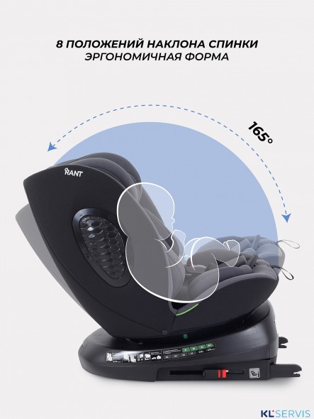 АВТОКРЕСЛО RANT HELIX ISOFIX (40-150 СМ)