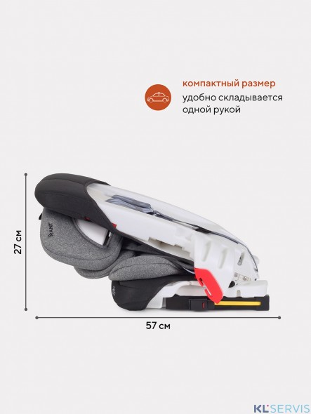 АВТОКРЕСЛО RANT TAXI ISOFIX 1/2/3 (9-36 КГ)