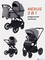 КОЛЯСКА 3 В 1 RANT BASIC NEXUS BLACK