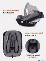 КОЛЯСКА 3 В 1 RANT BASIC NEXUS BLACK