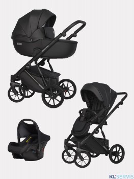 Коляска Riko Basic Montana Ecco 3 в 1 (100% кожа) 